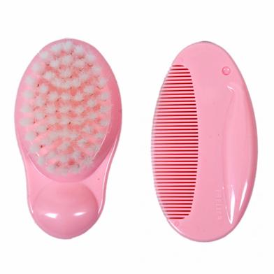 Farlin Baby Hair Comb and Brush Set with Soft Bristles for Baby's Tender Scalp image