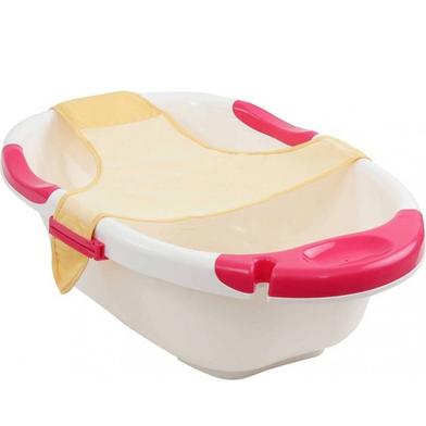 Farlin Dual Color Bath Tub With Net - Pink (BF-178-A) image