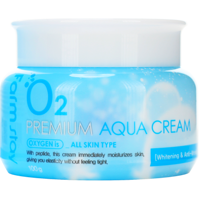 Farm Stay O2 Premium Aqua Cream 100ml image