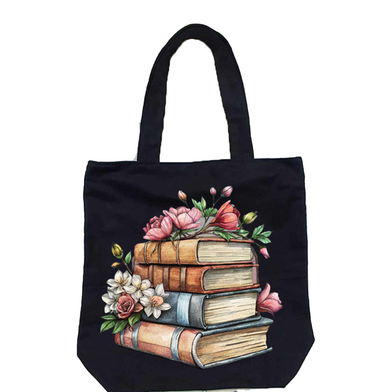 Fashionable Fabric Tote Bag With Zipper image