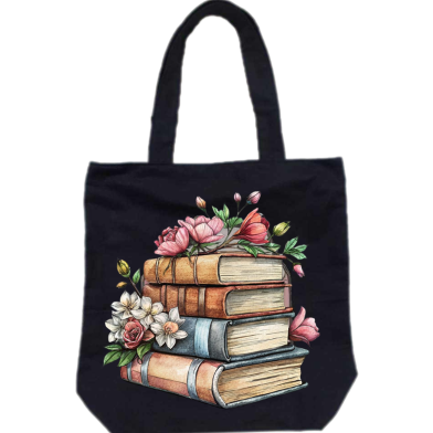 Fashionable Fabric Tote Bag With Zipper image