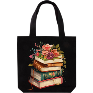 Fashionable Fabric Tote Bag With Zipper image