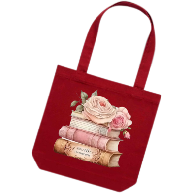 Fashionable Fabric Tote Bag With Zipper image