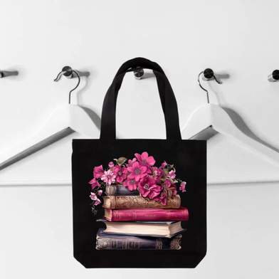 Fashionable Fabric Tote Bag With Zipper image