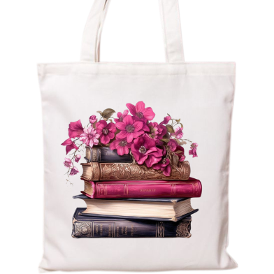 Fashionable Fabric Tote Bag With Zipper image