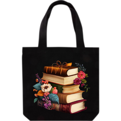 Fashionable Fabric Tote Bag With Zipper image