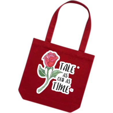 Fashionable Fabric Tote Bag With Zipper image