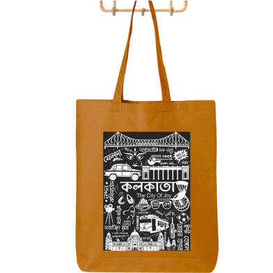 Fashionable Fabric Tote Bag With Zipper image