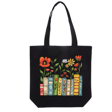 Fashionable Fabric Tote Bag With Zipper image