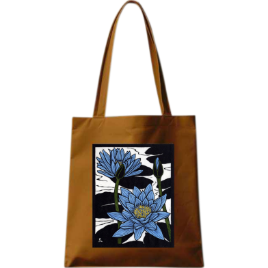 Fashionable Fabric Tote Bag With Zipper image