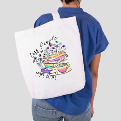 Fashionable Fabric Tote Bag With Zipper image