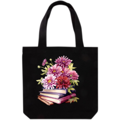 Fashionable Fabric Tote Bag With Zipper image