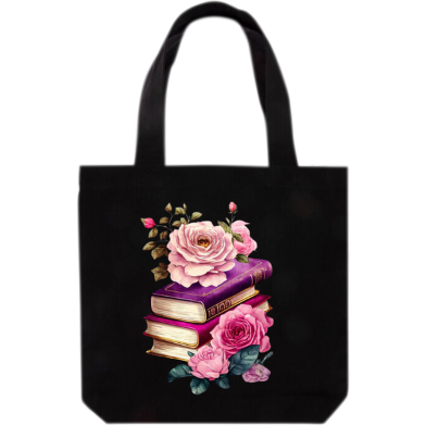 Fashionable Fabric Tote Bag With Zipper image