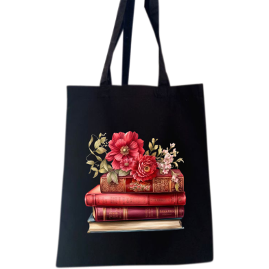 Fashionable Fabric Tote Bag With Zipper image