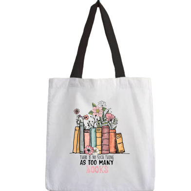 Fashionable Fabric Tote Bag With Zipper image