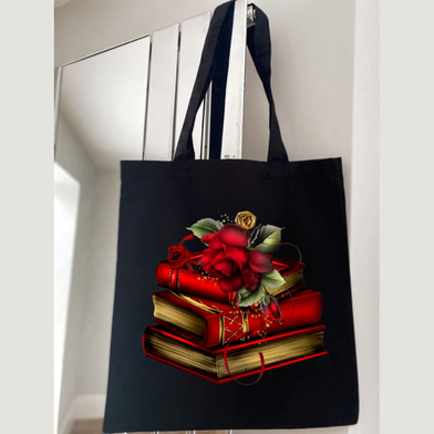 Fashionable Fabric Tote Bag With Zipper image