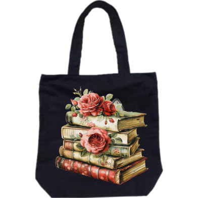 Fashionable Fabric Tote Bag With Zipper image