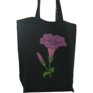 Fashionable Fabric Tote Bag With Zipper image