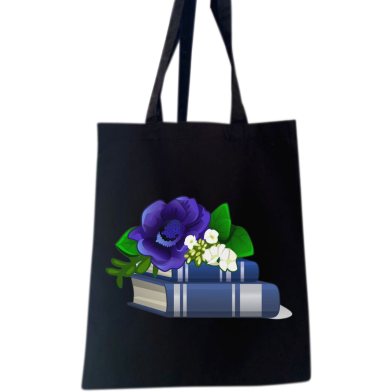 Fashionable Fabric Tote Bag With Zipper image