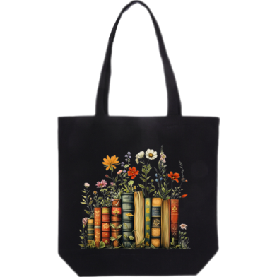 Fashionable Fabric Tote Bag With Zipper image