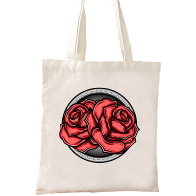 Fashionable Fabric Tote Bag With Zipper image