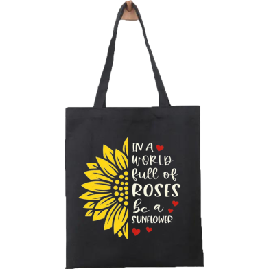 Fashionable Fabric Tote Bag With Zipper - BF-276 image