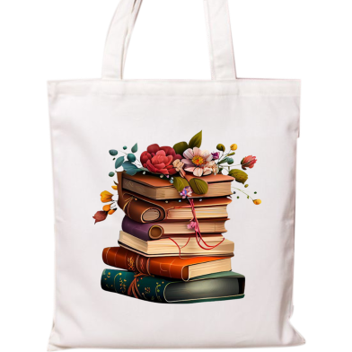 Fashionable Fabric Tote Bag With Zipper image
