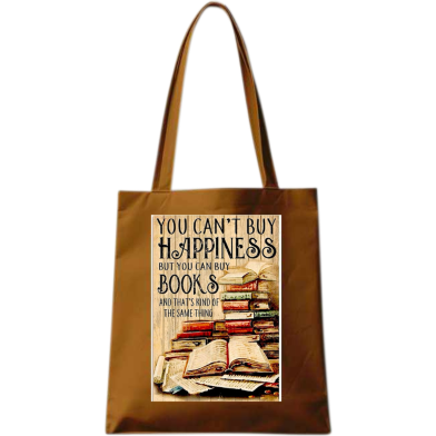 Fashionable Fabric Tote Bag With Zipper image
