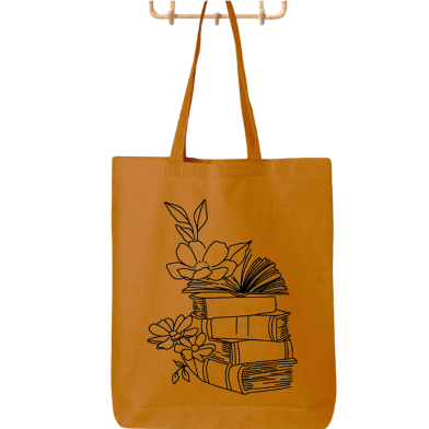 Fashionable Fabric Tote Bag With Zipper image