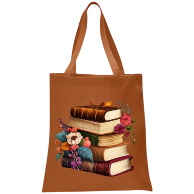 Fashionable Fabric Tote Bag With Zipper image