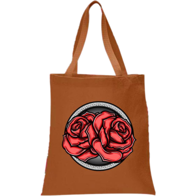 Fashionable Fabric Tote Bag With Zipper image