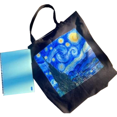 Fashionable Fabric Tote Bag With Zipper - BS-241 image