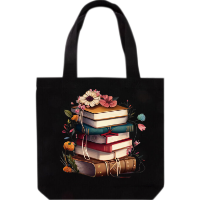 Fashionable Fabric Tote Bag With Zipper image