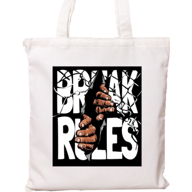 Fashionable Fabric Tote Bag With Zipper image