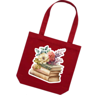 Fashionable Fabric Tote Bag With Zipper image