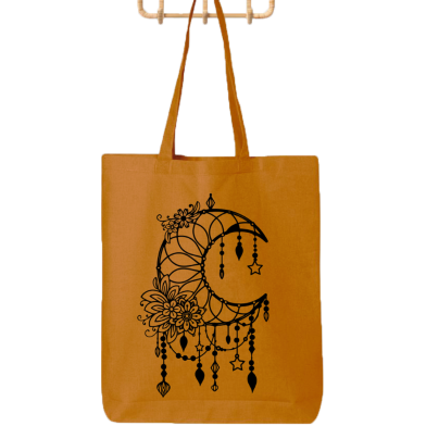 Fashionable Fabric Tote Bag With Zipper image