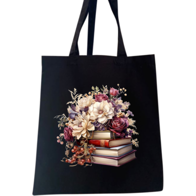 Fashionable Fabric Tote Bag With Zipper image