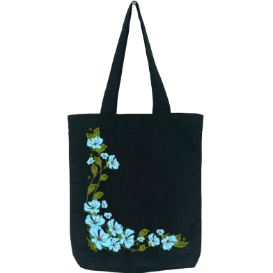 Fashionable Fabric Tote Bag With Zipper image