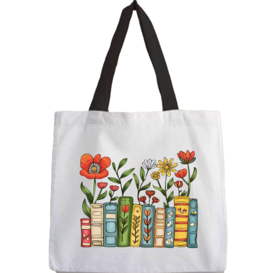 Fashionable Fabric Tote Bag With Zipper - BWTG -117 image
