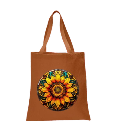 Fashionable Fabric Tote Bag With Zipper And Inner Pocket image
