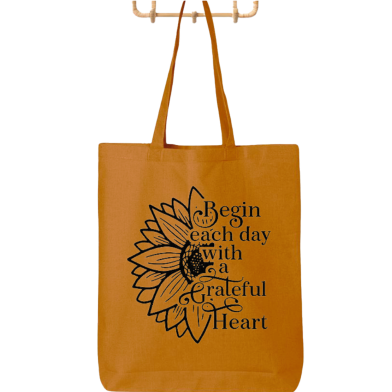 Fashionable Fabric Tote Bag With Zipper image