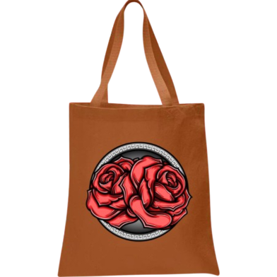Fashionable Fabric Tote Bag With Zipper image
