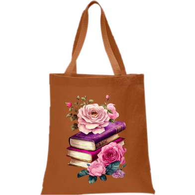 Fashionable Fabric Tote Bag With Zipper image