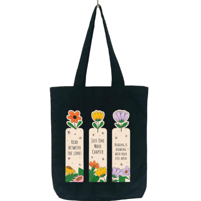Fashionable Fabric Tote Bag With Zipper image