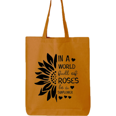 Fashionable Fabric Tote Bag With Zipper image
