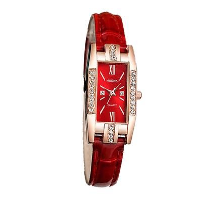 Fashionable Quartz Belt, Swiss Square Women's Watch image