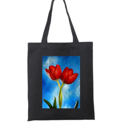 Fashionable Tote Bag For Girls With Zipper image