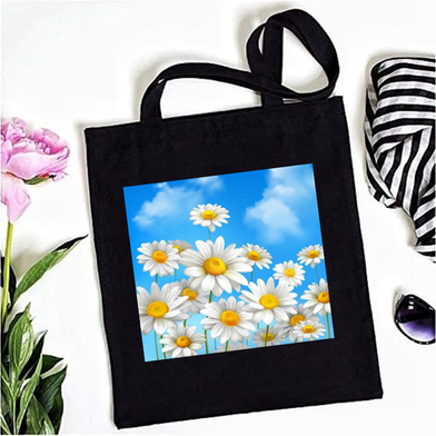 Fashionable Tote Bag For Girls With Zipper image