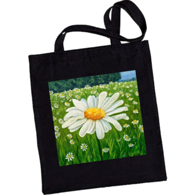 Fashionable Tote Bag For Girls With Zipper image