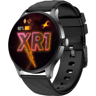 Fastrack Revoltt XR1 Black Bluetooth Calling Smart Watch image